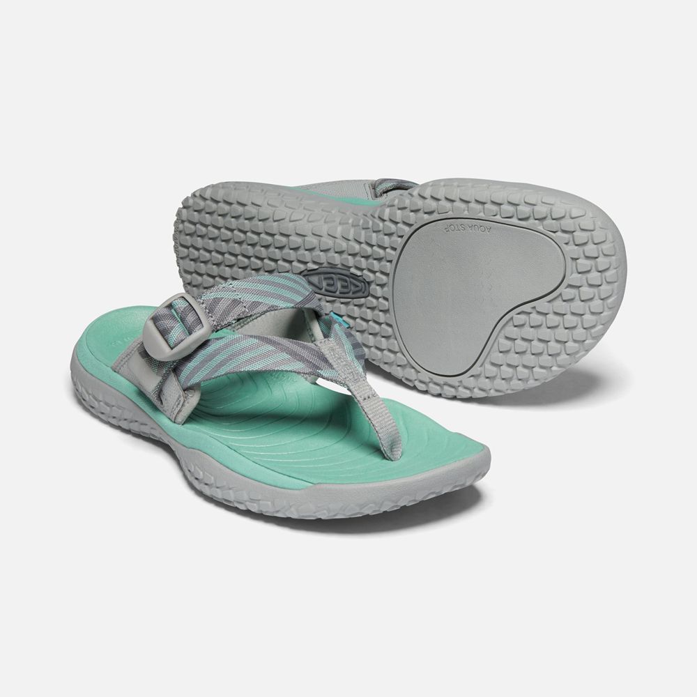 Tong Keen Femme porno/Vert | Solr Toe Post Sandal | ANYZM-3597